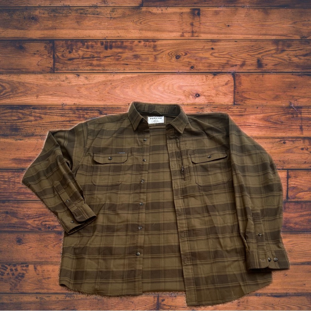 Poncho Men’s Flannel